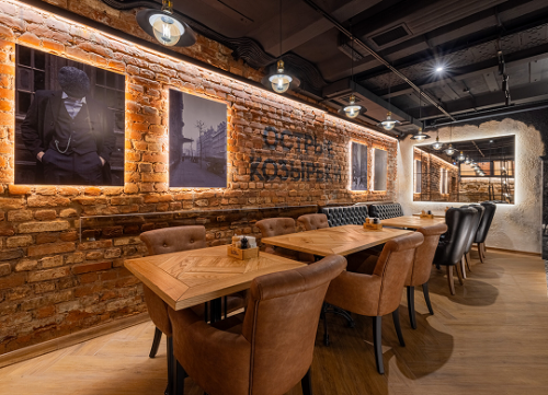 Проект для клиента Острые Козырьки, ресторан, г. Тверь от CorsaStyle