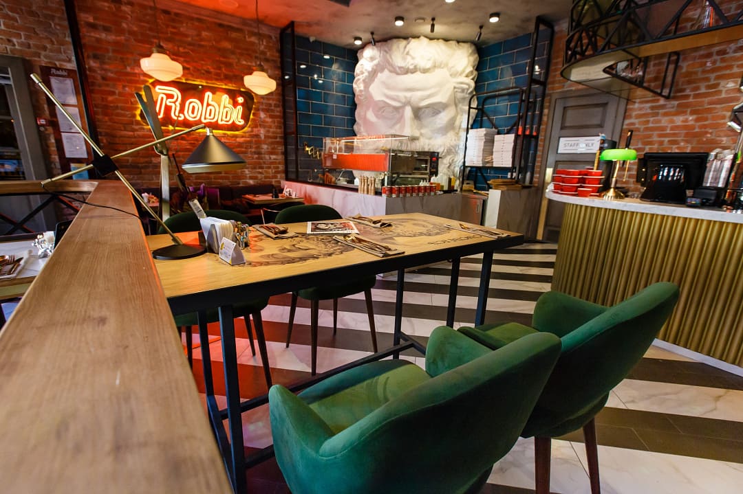 Проект для клиента Robbi ресторан, г. Самара от CorsaStyle