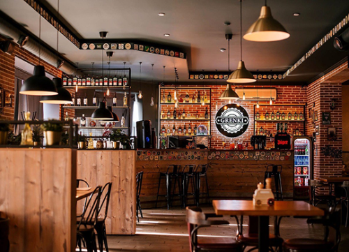 Проект для клиента Гренки, рестопаб, г. Бузулук от CorsaStyle